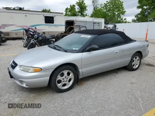 2000 Chrysler Sebring JXi z VIN 3C3EL55H7YT271942, wystawiony jako Copart lot #57423345 z przebiegiem 116 504 mil mil oraz Szkoda całkowita • Salvage title. Historia ofert i sprzedaży dostępna na DreamBid. Obrazek 1.