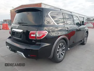 2018 Nissan Armada Platinum with VIN JN8AY2ND3J9050428, listed as a IAAI auction lot 41569768 with 128,904 mi miles. Bid and sale history available at carsss.com. Image 4.
