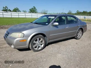 2003 Nissan Maxima GLE z VIN JN1DA31A33T433423, wystawiony jako Copart lot #51239535 z przebiegiem 198 349 mil mil oraz Szkoda całkowita • Salvage title. Historia ofert i sprzedaży dostępna na DreamBid. Obrazek 1.