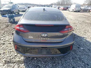 2018 Hyundai Ioniq Limited with VIN KMHC05LC9JU065077, listed as a Copart auction lot 48663555 with 179,075 mi miles and Salvage title. Bid and sale history available at DreamBid. Image 6.