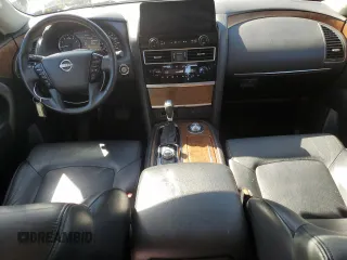 2023 Nissan Armada SL z VIN JN8AY2BD6P9693059, wystawiony jako Copart lot #57440335 z przebiegiem 60 956 mil mil oraz Czysty tytuł • Clean title. Historia ofert i sprzedaży dostępna na DreamBid. Obrazek 8.