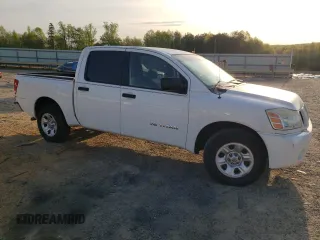 2005 Nissan Titan XE with VIN 1N6AA07A95N515022, listed as a Copart auction lot 53654225 with 208,460 mi miles and Salvage Title. Bid and sale history available at DreamBid. Image 4.