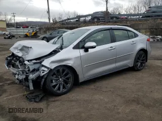 2023 Toyota Corolla Hybrid LE with VIN JTDBDMHE9P3006635, listed as a Copart auction lot 47425635 with 0 mi miles and Salvage Title. Bid and sale history available at carsss.com. Image 1.