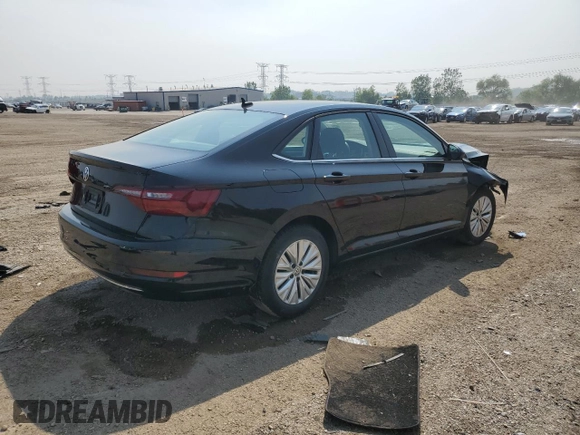 2020 Volkswagen Jetta S with VIN 3VWC57BU0LM082138, listed as a Copart auction lot 59706275 with 43,939 mi miles and Salvage title. Bid and sale history available at DreamBid. Image 3.