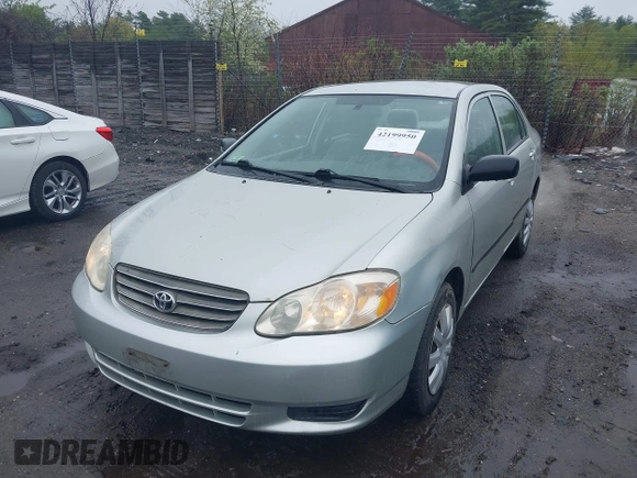 2003 Toyota Corolla CE with VIN 2T1BR32E33C144189, listed as a IAAI auction lot 42199950 with 262,369 mi miles and . Bid and sale history available at DreamBid. Image 2.