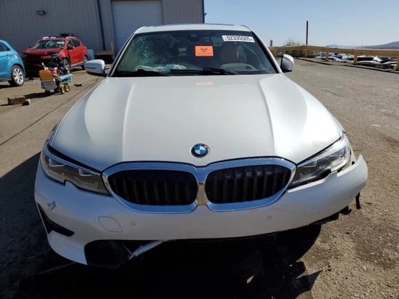2022 BMW 3 Series 330i with VIN 3MW5R1J05N8C31289, listed as a Copart auction lot 52335505 with Not provided miles and Salvage title. Bid and sale history available at DreamBid. Image 5.