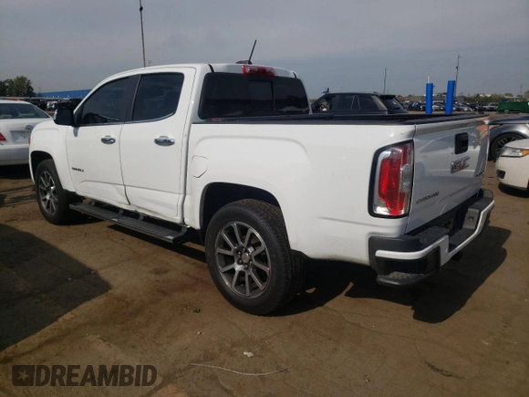 2020 GMC Canyon 4WD Denali with VIN 1GTG6EEN1L1232751, listed as a Copart auction lot 74719334 with 115,105 mi miles and Salvage Title. Bid and sale history available at carsss.com. Image 2.