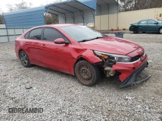 2022 Kia Forte LXS with VIN 3KPF24AD2NE467688, listed as a Copart auction lot 43212615 with 70,053 mi miles and Salvage Title. Bid and sale history available at carsss.com. Image 4.