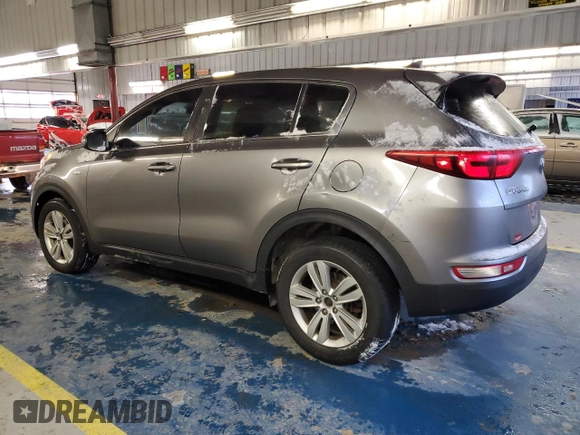2017 Kia Sportage LX z VIN KNDPMCAC4H7127477, wystawiony jako Copart lot #88499105 z przebiegiem 161 401 mil mil oraz Szkoda całkowita • Salvage title. Historia ofert i sprzedaży dostępna na DreamBid. Obrazek 2.