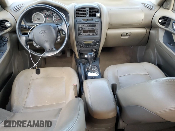 2005 Hyundai Santa Fe GLS with VIN KM8SC13E95U984600, listed as a Copart auction lot 63129694 with 184,357 mi miles and Salvage Title. Bid and sale history available at carsss.com. Image 8.