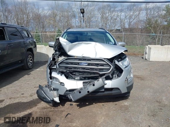 2018 Ford EcoSport SE with VIN MAJ6P1UL3JC249592, listed as a IAAI auction lot 41975652 with 34,360 mi miles. Bid and sale history available at carsss.com. Image 6.