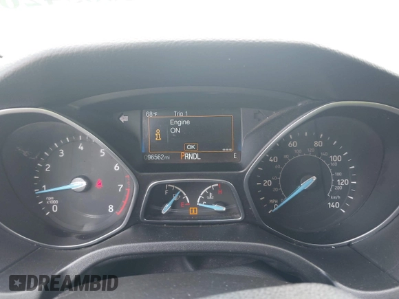 2015 Ford Focus SE with VIN 1FADP3F2XFL313187, listed as a IAAI auction lot 42083426 with 96,562 mi miles and . Bid and sale history available at carsss.com. Image 7.