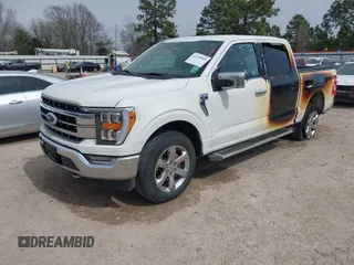 2023 Ford F-150 XL with VIN 1FTFW1E8XPFA36850, listed as a IAAI auction lot 41679919 with 23,909 mi miles. Bid and sale history available at carsss.com. Image 2.