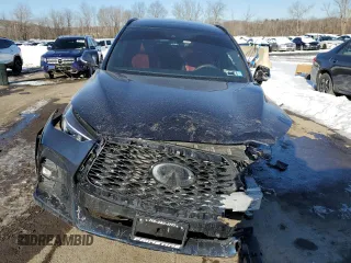 2024 Infiniti QX50 Sport with VIN 3PCAJ5FB7RF112414, listed as a Copart auction lot 42352175 with Not Provided miles and Salvage Title. Bid and sale history available at DreamBid. Image 5.