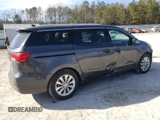 2016 Kia Sedona SX with VIN KNDMC5C11G6168909, listed as a Copart auction lot 42116425 with 69,117 mi miles and Salvage Title. Bid and sale history available at carsss.com. Image 3.