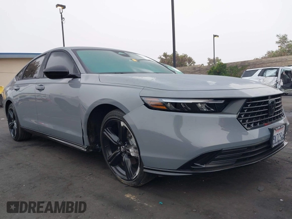 2024 Honda Accord Sport-L with VIN 1HGCY2F79RA031116, listed as a IAAI auction lot 42444006 with 20,415 mi miles and . Bid and sale history available at DreamBid. Image 6.