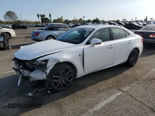2015 Lexus IS 350 with VIN JTHBE1D22F5017405, listed as a Copart auction lot 53277415 with 53,012 mi miles and Salvage title. Bid and sale history available at DreamBid. Image 1.