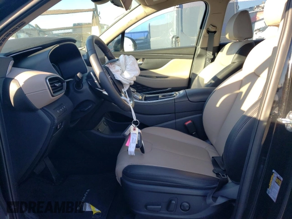 2023 Hyundai Santa Fe Hybrid SEL Premium with VIN 5NMS3DA12PH019898, listed as a Copart auction lot 72786484 with 8,771 mi miles and Non Repairable. Bid and sale history available at carsss.com. Image 7.