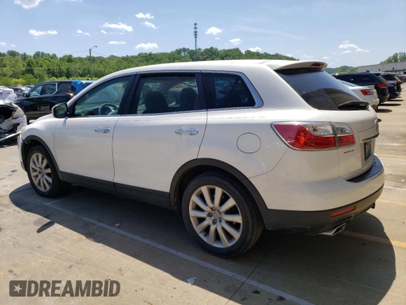 2010 Mazda CX-9 Grand Touring with VIN JM3TB2MA5A0206171, listed as a Copart auction lot 50496034 with 203,266 mi miles and Salvage Title. Bid and sale history available at carsss.com. Image 2.