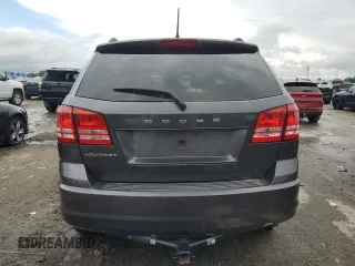 2016 Dodge Journey SE with VIN 3C4PDCAB1GT110587, listed as a Copart auction lot 56073675 with 186,044 mi miles and Clean Title. Bid and sale history available at DreamBid. Image 6.