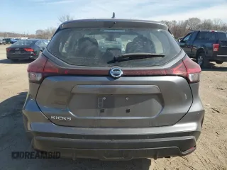 2021 Nissan Kicks S with VIN 3N1CP5BV8ML523079, listed as a Copart auction lot 48264935 with 82,934 mi miles and Salvage Title. Bid and sale history available at DreamBid. Image 6.