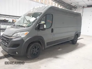 2023 Ram ProMaster Cargo with VIN 3C6LRVDG0PE502779, listed as a IAAI auction lot 41947349 with 37,569 mi miles. Bid and sale history available at carsss.com. Image 17.