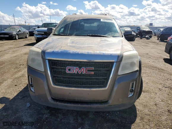 2011 GMC Terrain SLE-2 with VIN 2CTALSEC8B6332521, listed as a Copart auction lot 49799355 with 207,829 mi miles and Salvage Title. Bid and sale history available at carsss.com. Image 5.