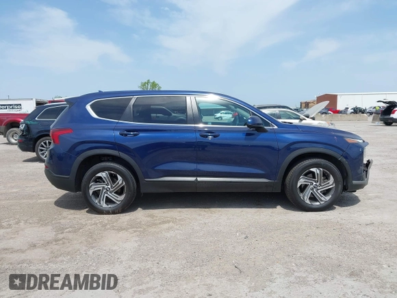 2021 Hyundai Santa Fe SE with VIN 5NMS14AJ2MH339403, listed as a IAAI auction lot 42024896 with 91,734 mi miles and . Bid and sale history available at DreamBid. Image 13.