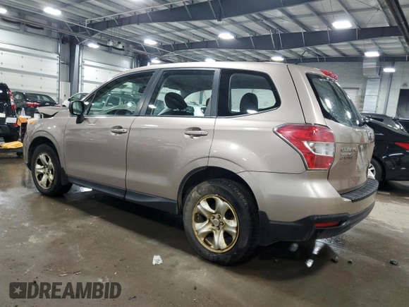 2014 Subaru Forester 2.5i with VIN JF2SJAAC7EH420675, listed as a Copart auction lot 81395164 with 153,437 mi miles and Salvage Title. Bid and sale history available at DreamBid. Image 2.