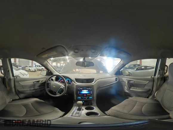 2016 Chevrolet Traverse LS with VIN 1GNKRFED4GJ285875, listed as a Copart auction lot 85251584 with 143,475 mi miles and Clean Title. Bid and sale history available at carsss.com. Image 15.