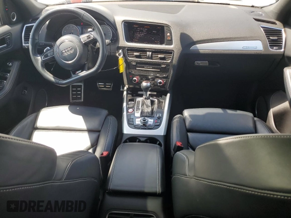 2015 Audi SQ5 Premium Plus with VIN WA1CGAFP6FA048943, listed as a Copart auction lot 65964604 with 103,596 mi miles and Salvage Title. Bid and sale history available at carsss.com. Image 8.