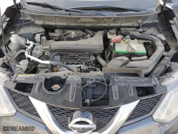 2016 Nissan Rogue S with VIN KNMAT2MV7GP633321, listed as a Copart auction lot 52553205 with 151,706 mi miles and Clean Title. Bid and sale history available at carsss.com. Image 11.