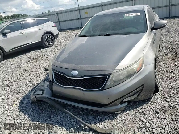 2014 Kia Optima LX with VIN 5XXGM4A73EG282520, listed as a Copart auction lot 60062735 with 170,351 mi miles and Salvage title. Bid and sale history available at DreamBid. Image 13.