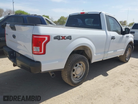 2017 Ford F-150 XL with VIN 1FTMF1EF9HKC48136, listed as a IAAI auction lot 41838386 with 73,901 mi miles and . Bid and sale history available at DreamBid. Image 4.