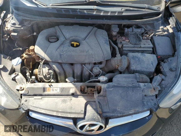 2014 Hyundai Elantra Limited z VIN 5NPDH4AE6EH502890, wystawiony jako Copart lot #55773585 z przebiegiem 196 922 mil mil oraz Szkoda całkowita • Salvage title. Historia ofert i sprzedaży dostępna na DreamBid. Obrazek 11.