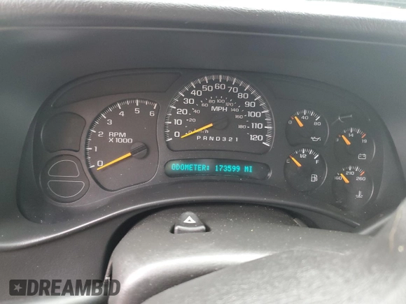 2006 Chevrolet Silverado 1500 Work Truck with VIN 1GCEC19X86Z260069, listed as a Copart auction lot 86269814 with 173,599 mi miles and Non Repairable. Bid and sale history available at carsss.com. Image 9.