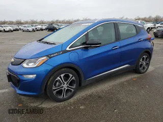 2020 Chevrolet Bolt EV Premier with VIN 1G1FZ6S04L4123662, listed as a Copart auction lot 43017423 with 42,121 mi miles. Bid and sale history available at carsss.com. Image 1.