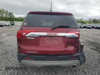 2018 GMC Acadia SLE with VIN 1GKKNKLA2JZ137727, listed as a Copart auction lot 52146765 with 58,857 mi miles and Salvage Title. Bid and sale history available at carsss.com. Image 6.