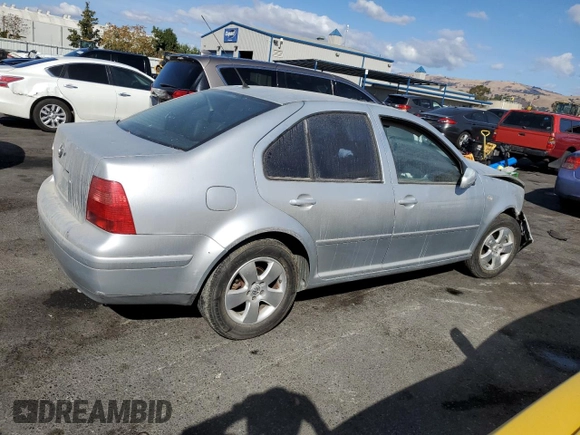 2003 Volkswagen Jetta Sedan GLS with VIN 3VWSK69M83M102477, listed as a Copart auction lot 78819264 with 251,394 mi miles and Salvage Title. Bid and sale history available at carsss.com. Image 3.