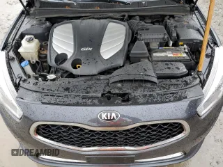 2016 Kia Cadenza Premium with VIN KNALN4D76G5211243, listed as a Copart auction lot 81663394 with 123,177 mi miles and Salvage Title. Bid and sale history available at carsss.com. Image 11.