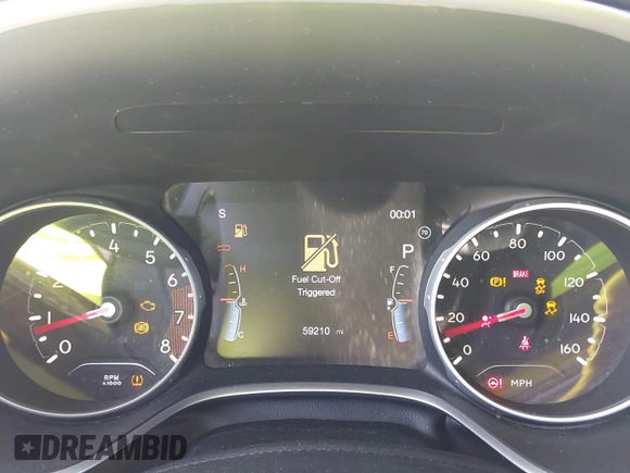 2018 Jeep Compass Limited with VIN 3C4NJDCB8JT284845, listed as a IAAI auction lot 42049290 with 59,210 mi miles and . Bid and sale history available at carsss.com. Image 7.