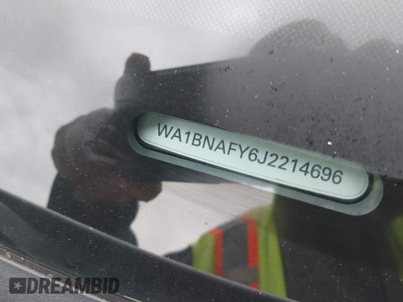 2018 Audi Q5 Premium Plus z VIN WA1BNAFY6J2214696, wystawiony jako IAAI lot #42350132 z przebiegiem 54 550 mil mil oraz . Historia ofert i sprzedaży dostępna na DreamBid. Obrazek 12.