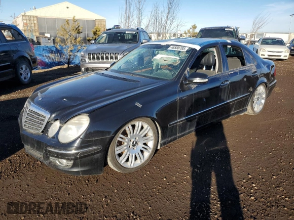 2007 Mercedes-Benz E 550 with VIN WDBUF90X57X213589, listed as a Copart auction lot 46580785 with 175,186 mi miles and Non Repairable. Bid and sale history available at carsss.com. Image 1.