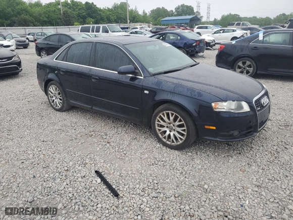 2008 Audi A4 2.0T with VIN WAUDF78E48A161849, listed as a Copart auction lot 54259165 with 87,452 mi miles and Clean Title. Bid and sale history available at carsss.com. Image 4.