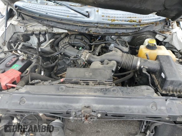 2014 Ford F-150 XL with VIN 1FTMF1CM4EKF93944, listed as a Copart auction lot 56113445 with 153,263 mi miles and Salvage title. Bid and sale history available at DreamBid. Image 11.