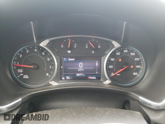 2022 Chevrolet Equinox LT with VIN 3GNAXTEV8NL160389, listed as a Copart auction lot 67119714 with 26,471 mi miles and Salvage Title. Bid and sale history available at carsss.com. Image 9.