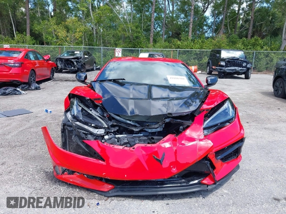 2023 Chevrolet Corvette 1LT z VIN 1G1YA2D48P5113841, wystawiony jako IAAI lot #41888380 z przebiegiem 39 035 mil mil oraz . Historia ofert i sprzedaży dostępna na DreamBid. Obrazek 13.