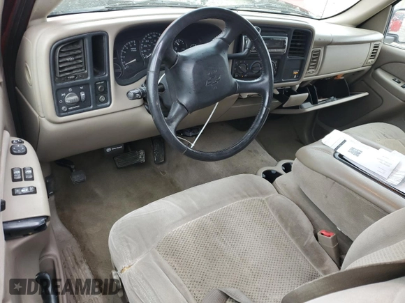 2002 Chevrolet Silverado 1500 LT with VIN 2GCEC19T221425212, listed as a Copart auction lot 52152355 with 230,677 mi miles and Non Repairable. Bid and sale history available at DreamBid. Image 8.