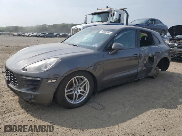 2015 Porsche Macan S with VIN WP1AB2A50FLB69249, listed as a Copart auction lot 60865995 with 128,659 mi miles and Salvage title. Bid and sale history available at DreamBid. Image 1.
