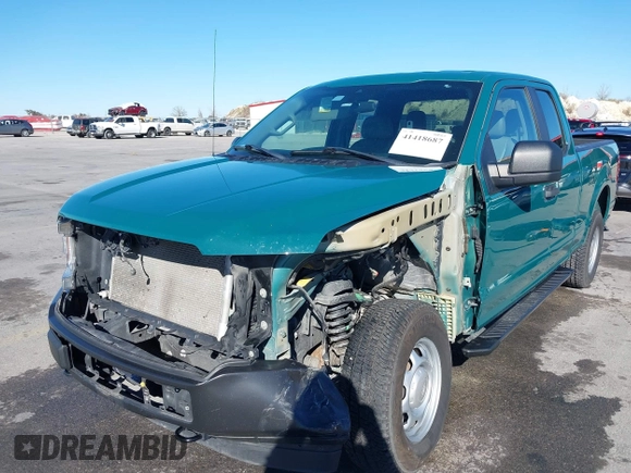 2020 Ford F-150 XL with VIN 1FTFX1E50LKE48263, listed as a IAAI auction lot 41418687 with 55,049 mi miles. Bid and sale history available at carsss.com. Image 6.